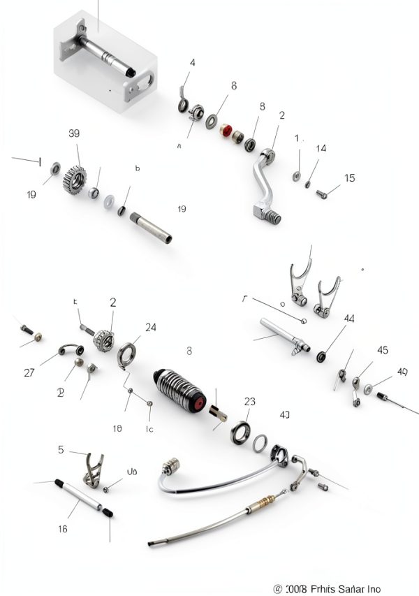 Polaris Parking Brake Return Spring DOT Certified-0