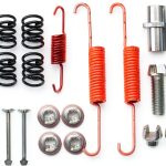 ACDelco Parking Brake Hold Down Spring Kit 18K2707 Machined-0