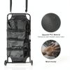 Pet Transport Stretcher HABEWLU 45x22in 250lb Noiseless Wheels-4