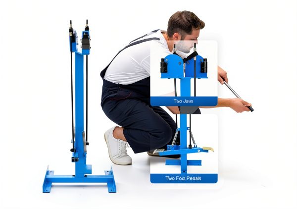 Metal Shrinker Stretcher 2-in-1 LIWBYYG 18Ga Tool with Foot Pedals-5