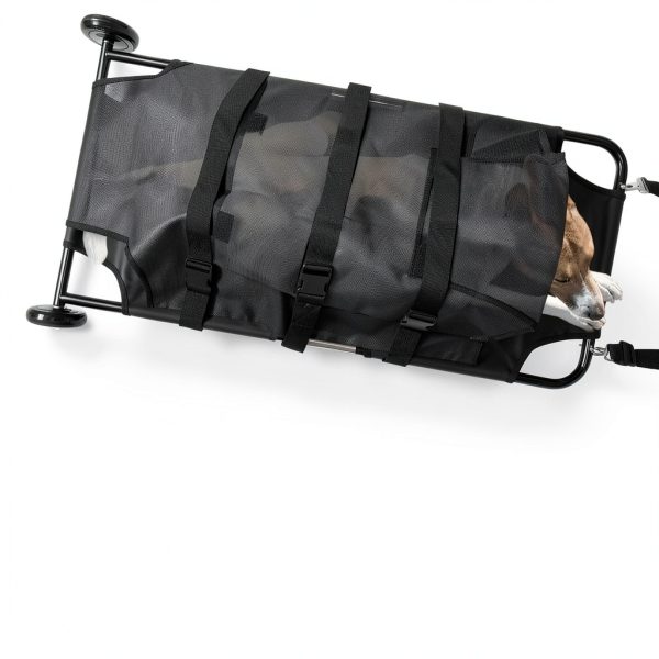 Pet Transport Stretcher HABEWLU 45x22in 250lb Noiseless Wheels-2