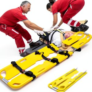 Medical Emergency Stretcher LABAITA Folding Scoop with 390lb Capacity-0