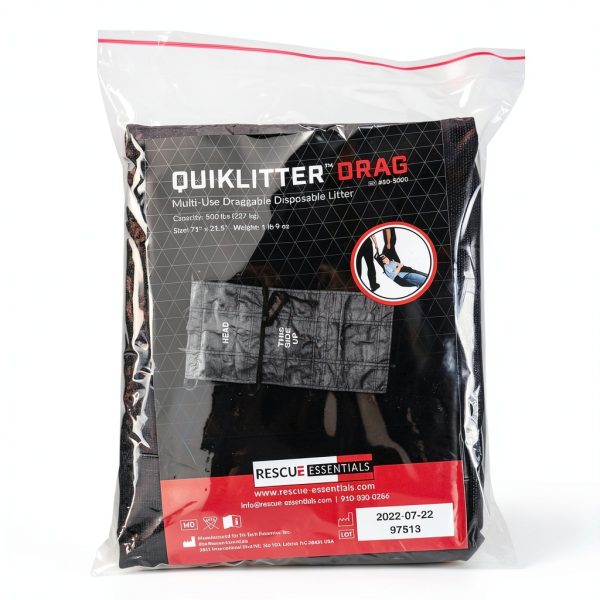 Quiklitter Drag Emergency Stretcher by Rescue Essentials 500lb-1