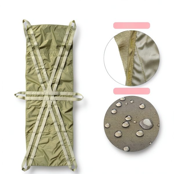 Derby Tactical Rescue Stretcher Duty Folding Litter with MOLLE Bag-5