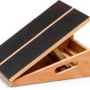 Professional Slant Board ANSERSTO Calf Stretcher Natural Wood 5‑Angle-0