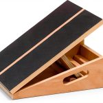 Professional Slant Board ANSERSTO Calf Stretcher Natural Wood 5‑Angle-0