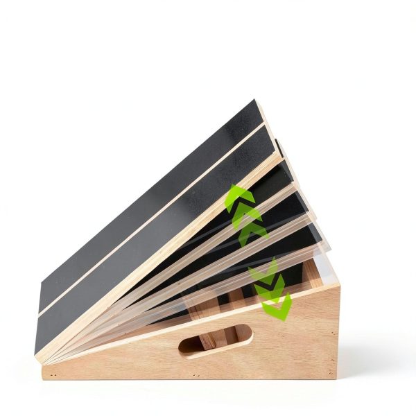 Professional Slant Board ANSERSTO Calf Stretcher Natural Wood 5‑Angle-2