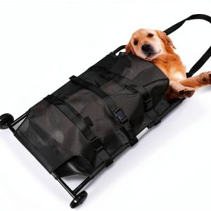 Pet Transport Stretcher HABEWLU 45x22in 250lb Noiseless Wheels-0