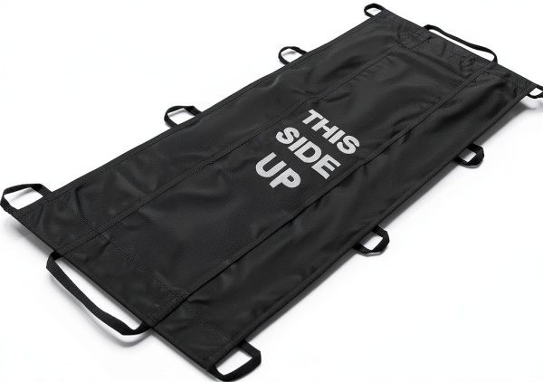 The Original Rescue Essentials Brand QuikLitter, Black Nylon Handles, Non-Woven Fabric, 500 Lb Rated, Low Cost, Disposable for Patient Transfer, Casualty Evacuation-4