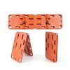 Spine Board Stretcher HUDABAIDI Foldable Orange 73x19.5in-5