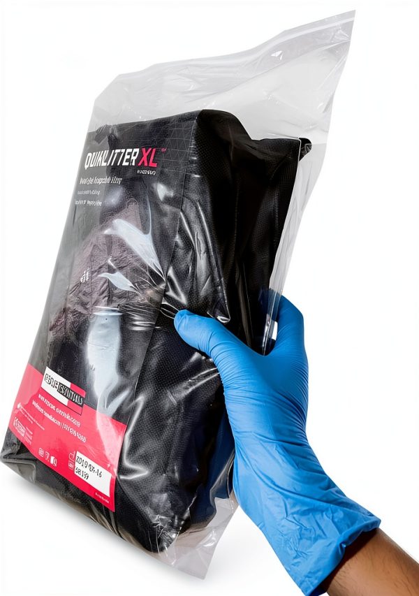 Rescue Essentials Quiklitter XL 1000 lb Capacity Black Nylon Handles-5
