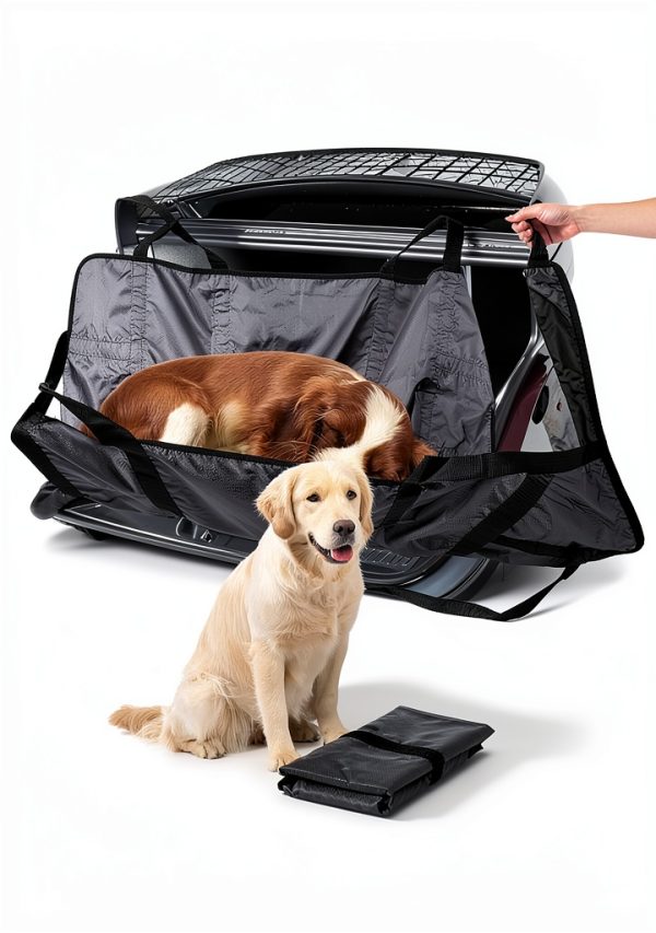 Dog Stretcher by ChengFu Portable Gray 48x40in 300lb Capacity-6