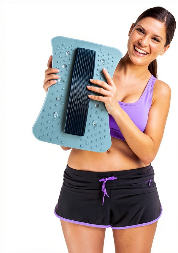 Back Stretcher Yetulike Lumbar Board with Magnet Support Blue-4