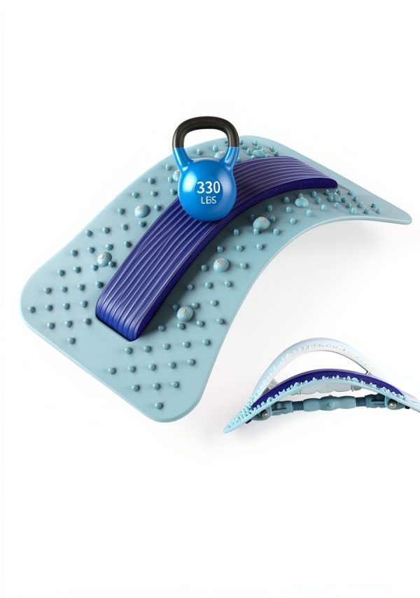 Back Stretcher Yetulike Lumbar Board with Magnet Support Blue-2