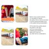 Spine Board Stretcher HUDABAIDI Foldable Orange 73x19.5in-4