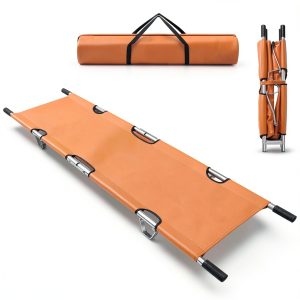 Folding Stretcher ProMed Heavy Duty Aluminum Portable Emergency-0